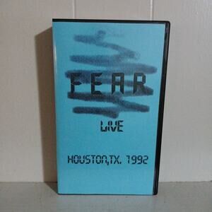 FEAR Live Houston TX 1992 VHS Punk Rock Concert Video